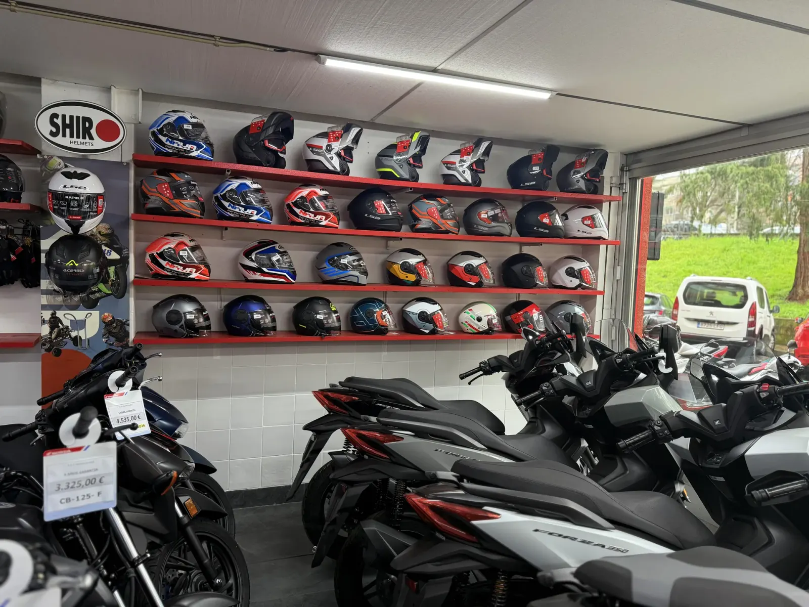 Instalaciones taller de motos Arretxe Irún